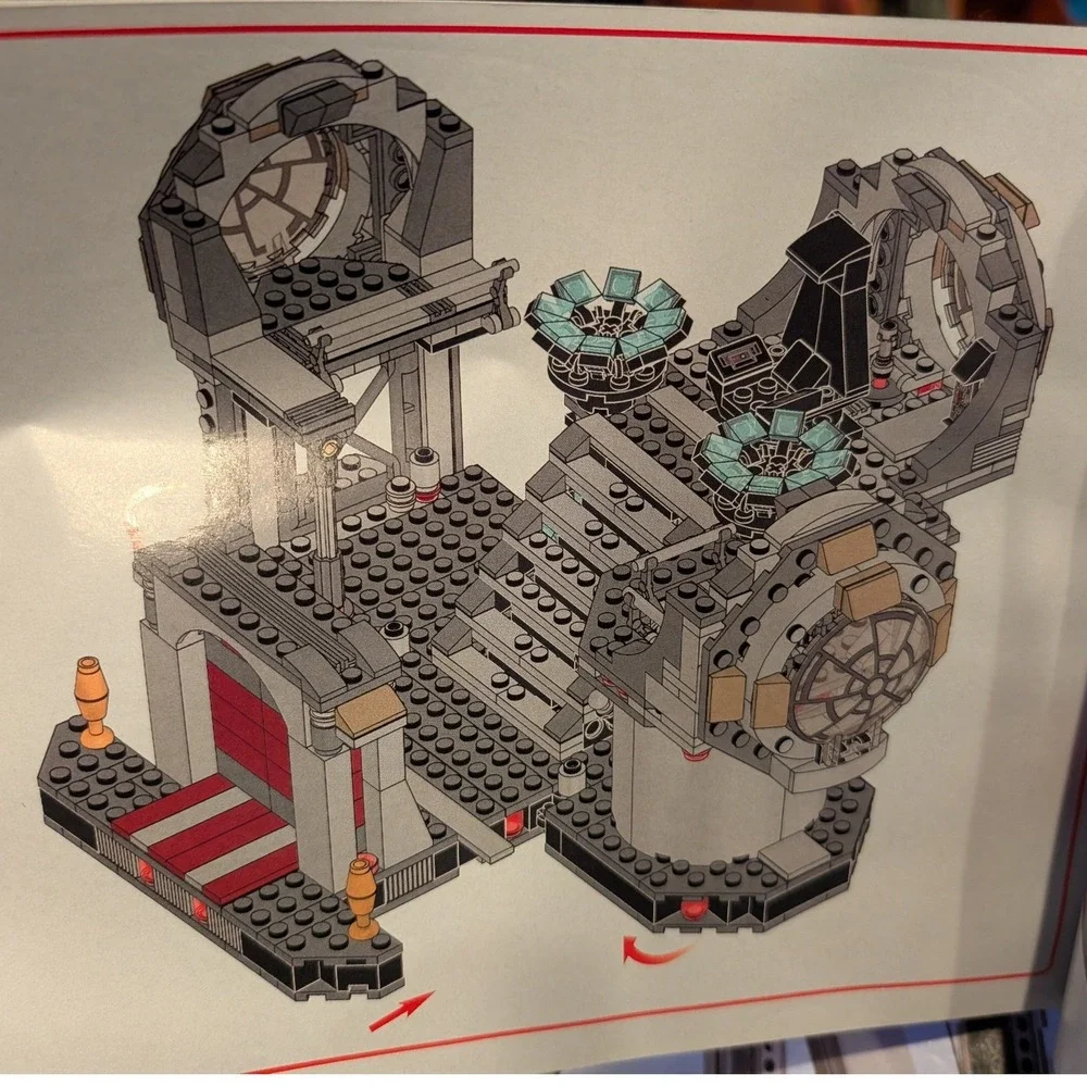 Lego Star‎ Wars Instruction Manuals 4483 AT-AT and 75093 Death Star Final Duel